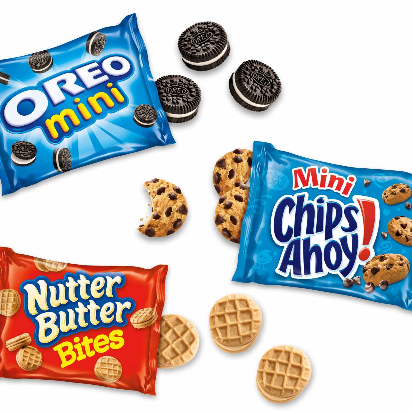 Nabisco Chips Ahoy!, Nutter Butter, Oreo Cookie Variety Pack Snack Packs; image 4 of 10