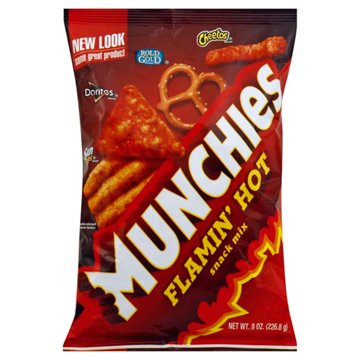 Munchies Flamin' Hot Snack Mix, 8 oz