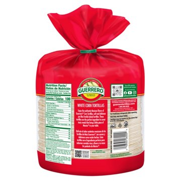 Guerrero White Corn Tortillas, 80 ct