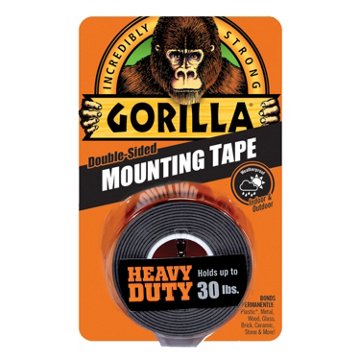 Gorilla Heavy Duty Double-Sided Mounting Tape, 60 in