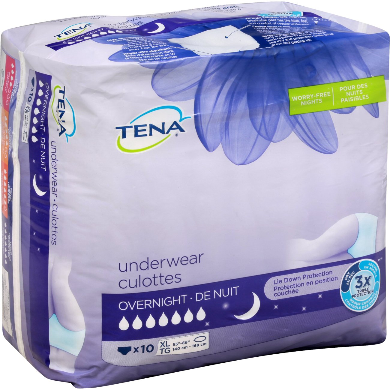 Tena Incontinence Overnight Xlarge Underwear For Women Shop