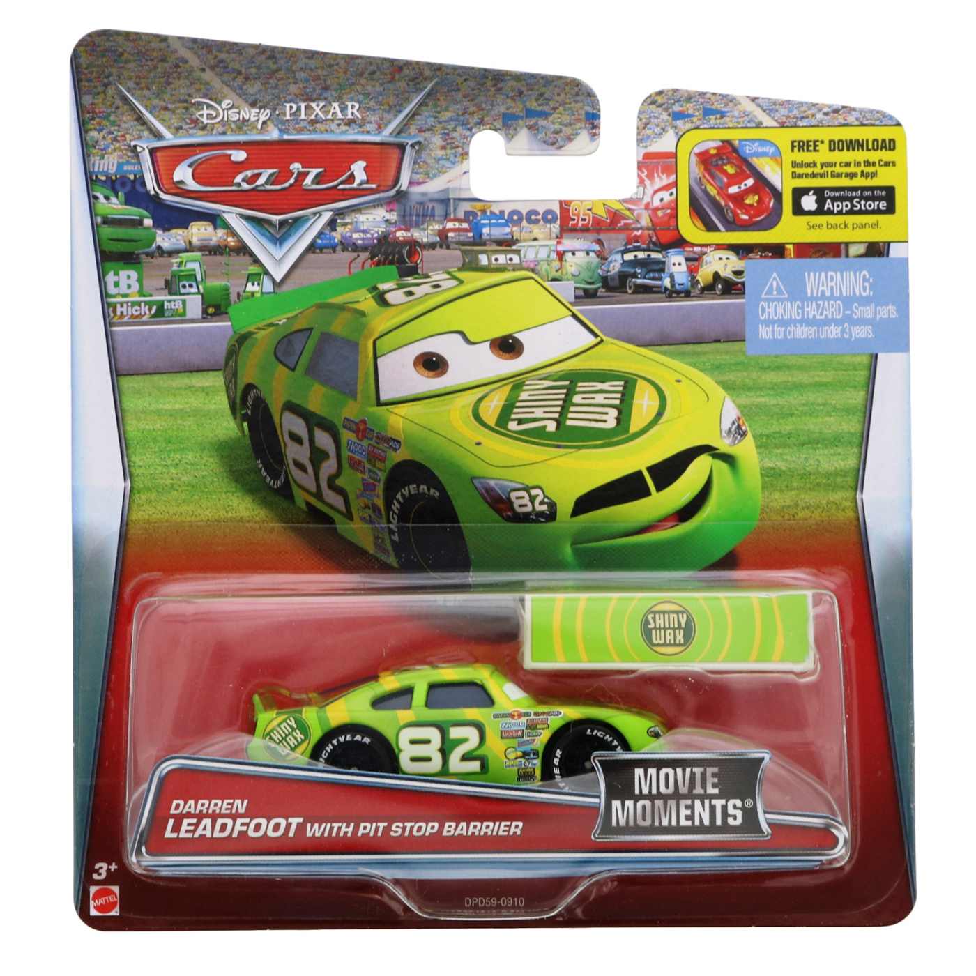 Disney Cars Movie Moments Lightning McQueen Diecast Car [with Pit Stop  Barrier] 