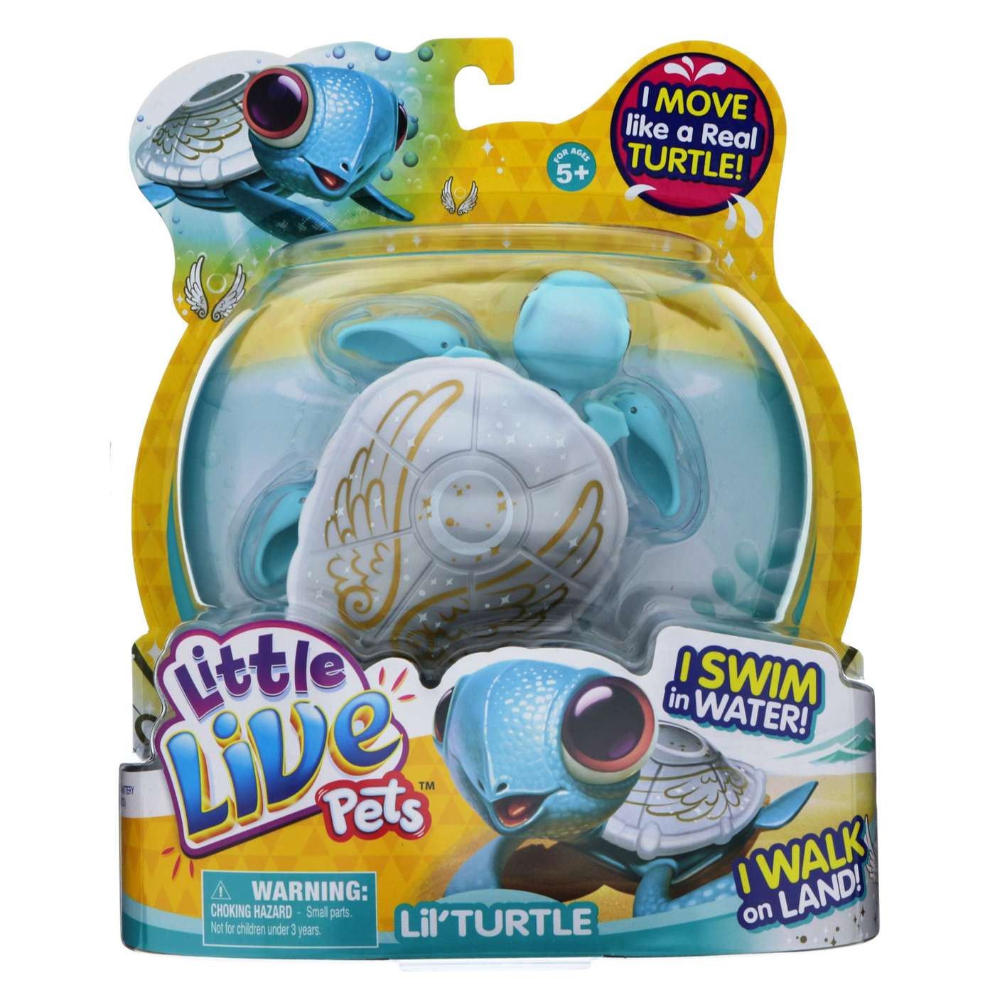 Moose Toys Little Live Pets Lil' Turtle Single Pack; image 1 of 3