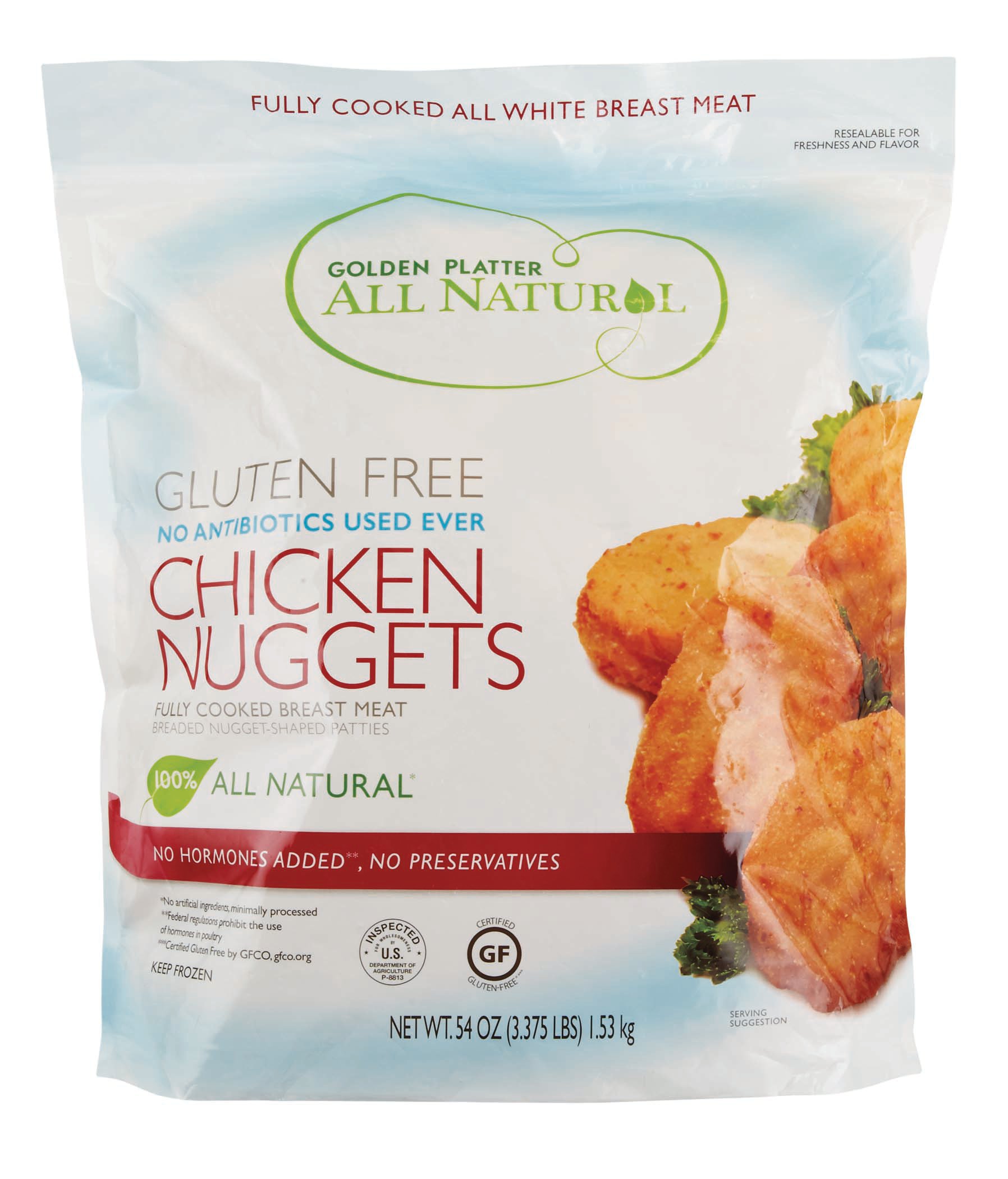 Golden Platter Gluten Free Chicken Nuggets - Shop Chicken At H-E-B