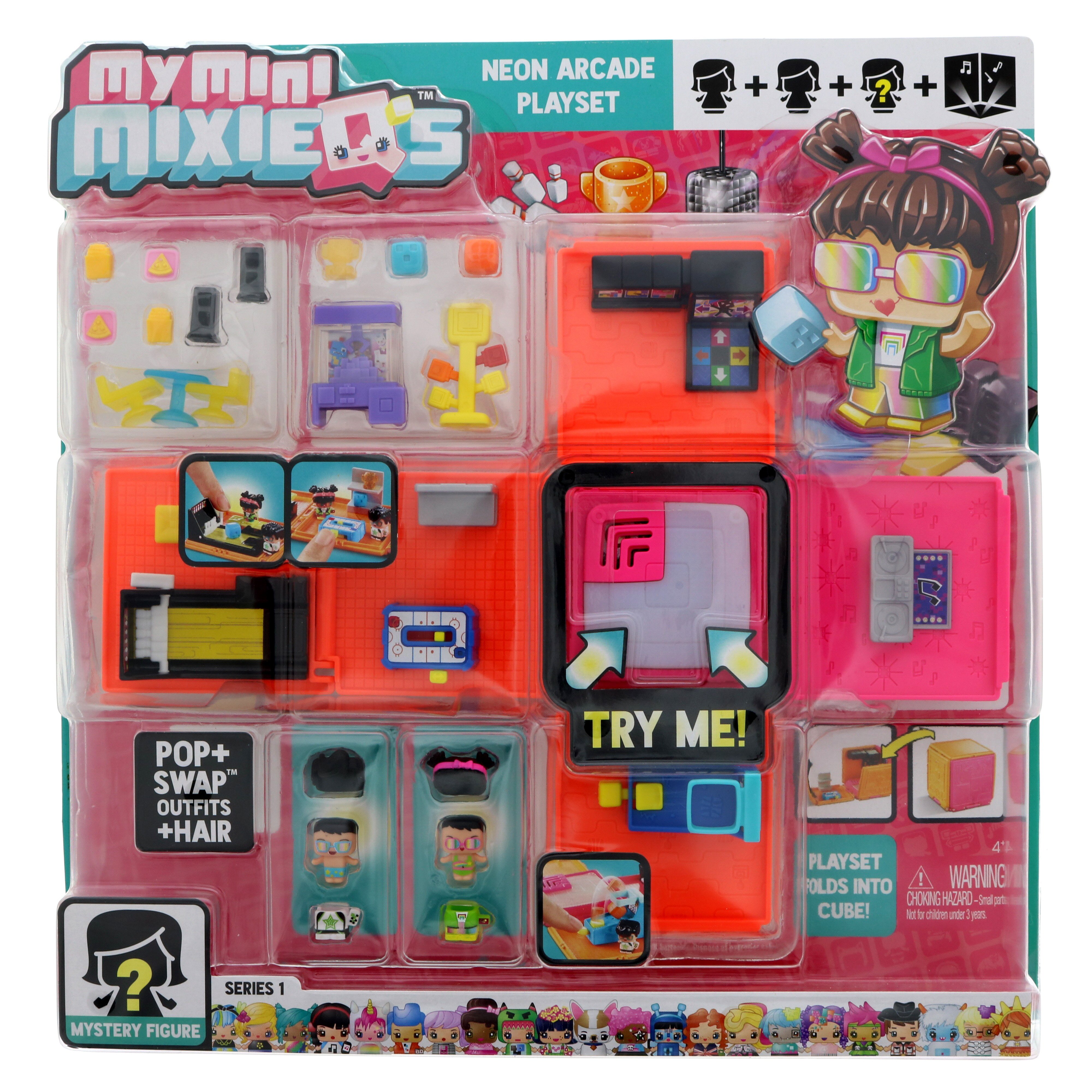 Mattel My Mini MixieQ's Neon Arcade Playsets - Shop Playsets at H-E-B