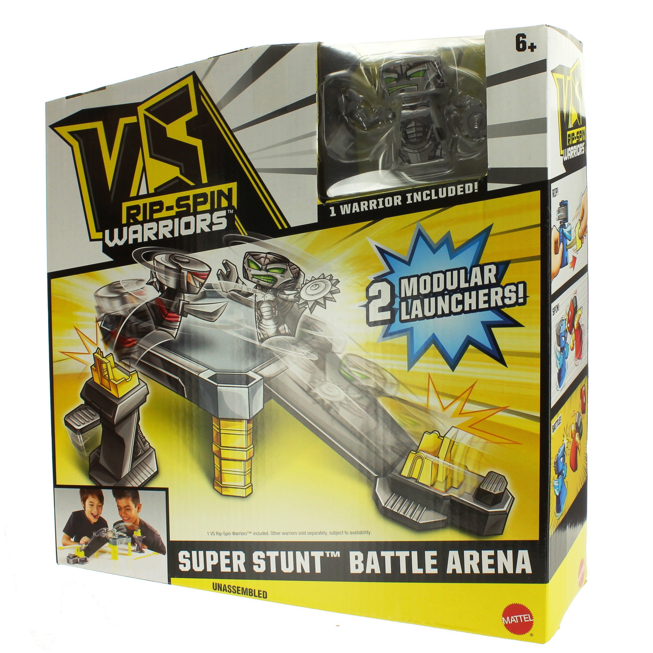 VS Rip-Spin Warriors Super Stunt Battle Arena By Mattel 2016 CONNECT & BUILD new 