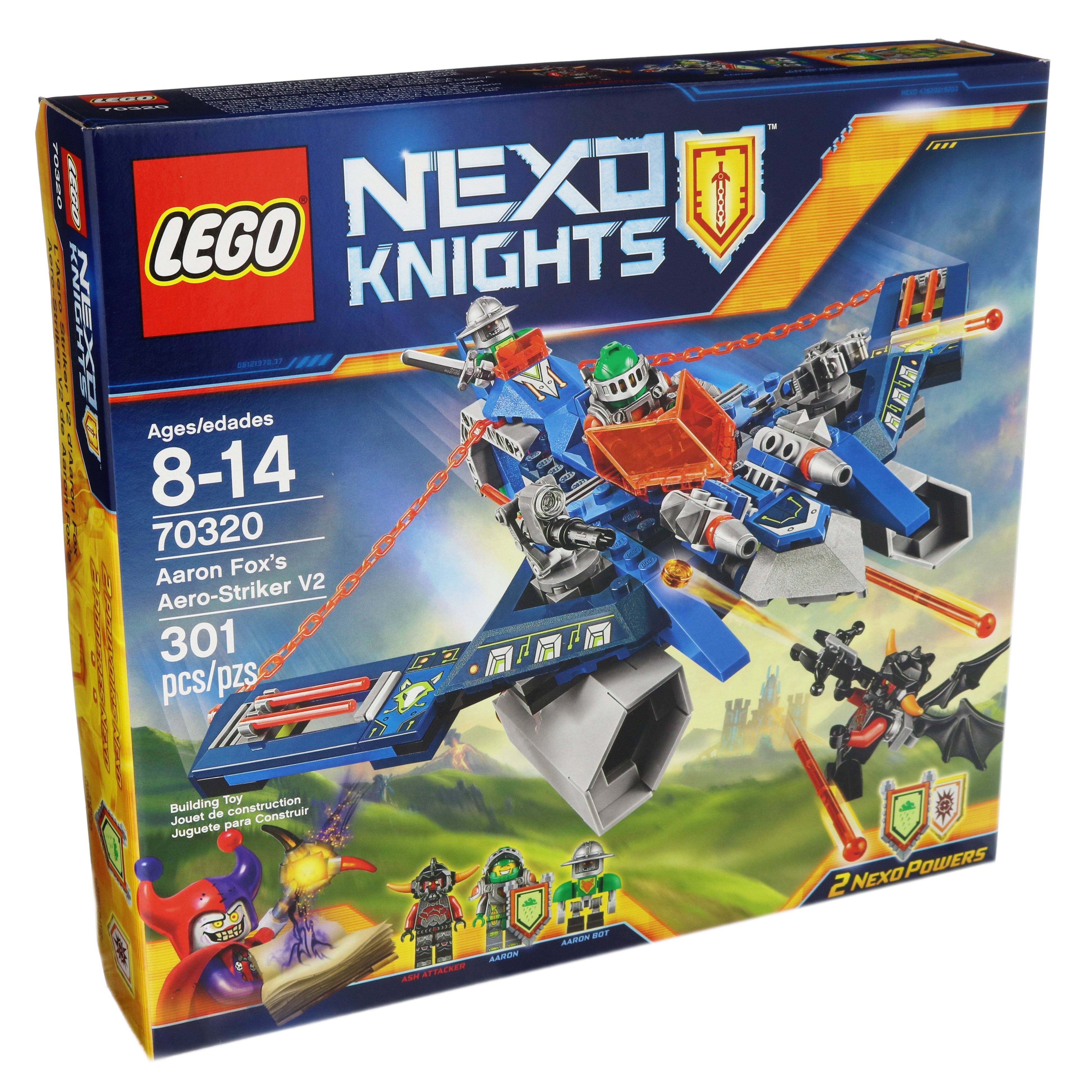 badminton ophavsret Sprog LEGO Nexo Knights Aaron Fox's Aero-Striker V2 - Shop Lego & Building Blocks  at H-E-B