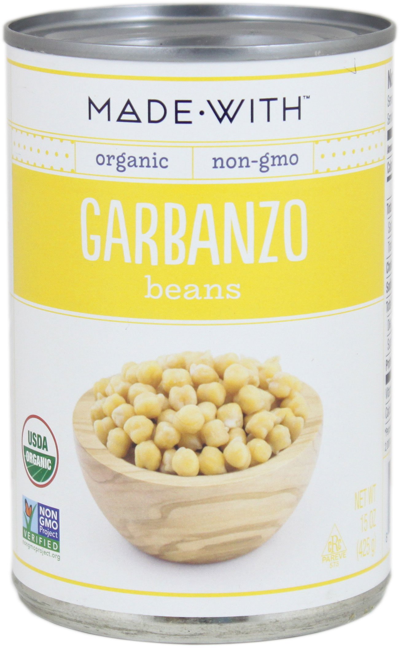 Made With Organic Garbanzo Beans Shop Beans And Legumes At H E B