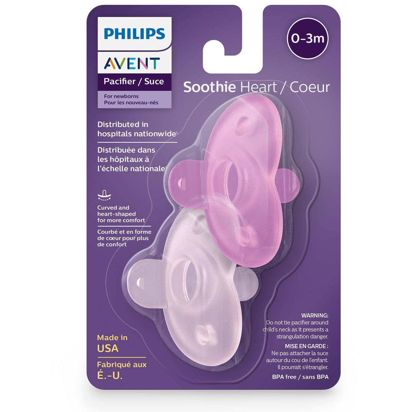 Avent Soothie Shapes Pacifiers 0-3 Month; image 1 of 4