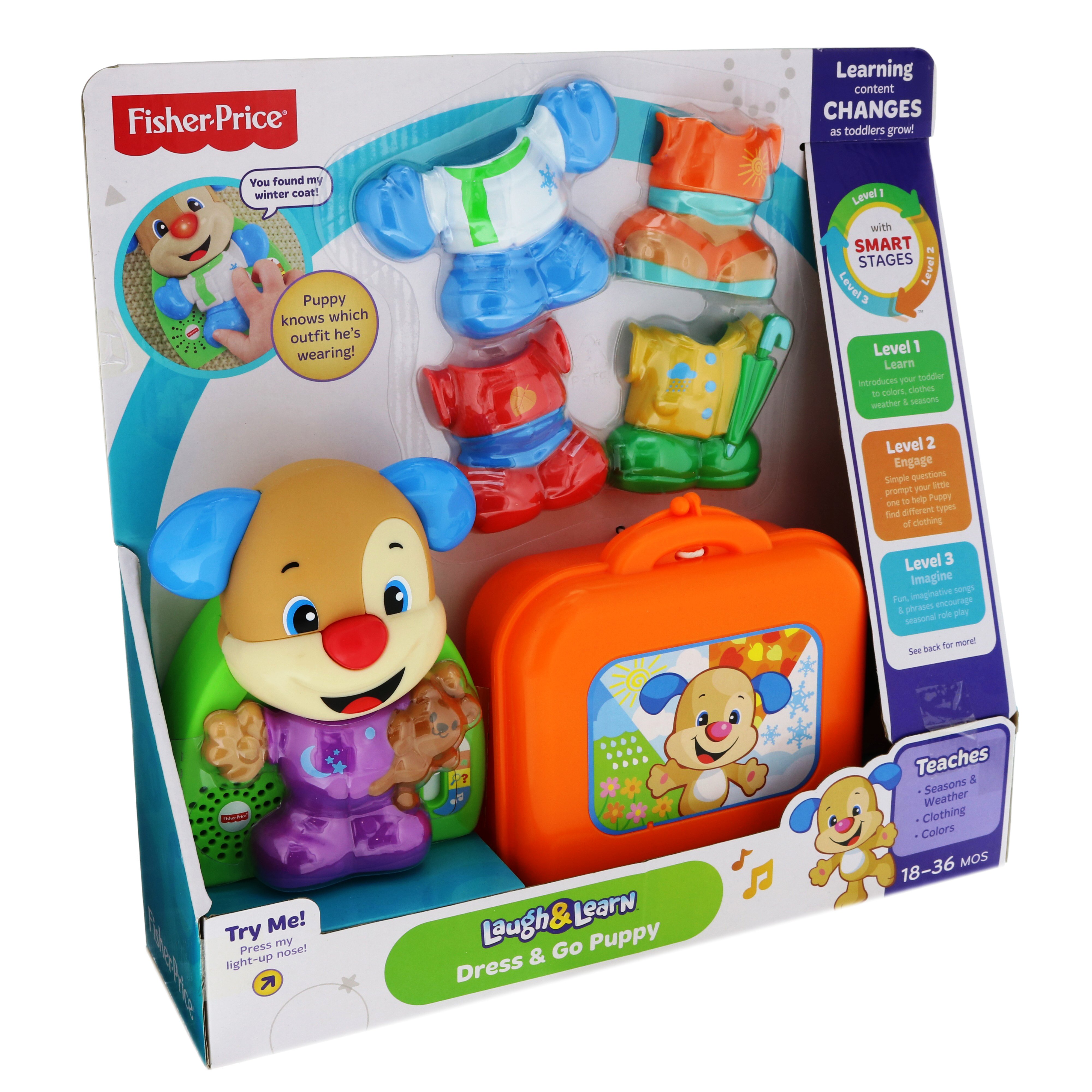 fisher price dress and go puppy