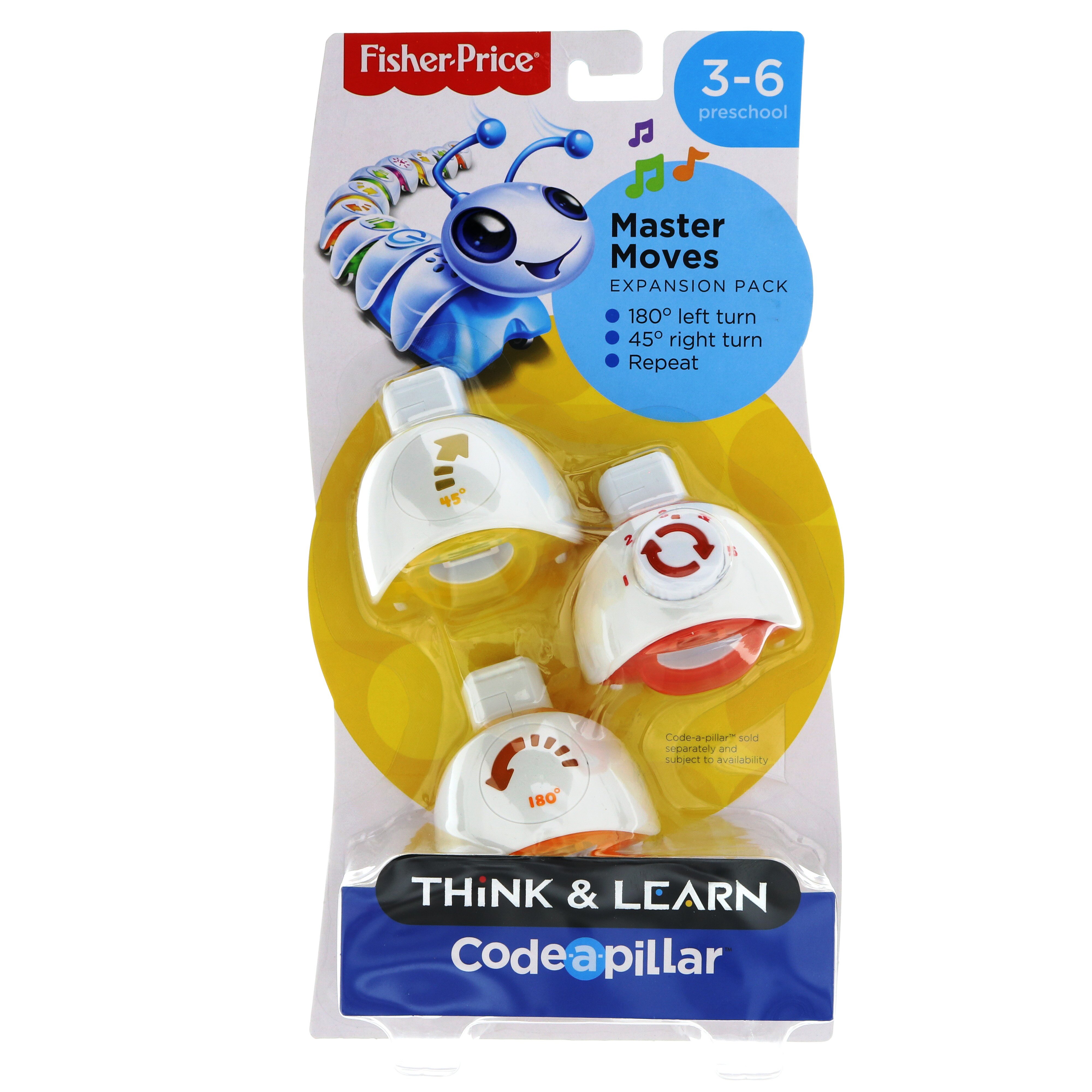 Fisher-Price Think & Learn Code-a-pillar Master Moves Expansion Pack 