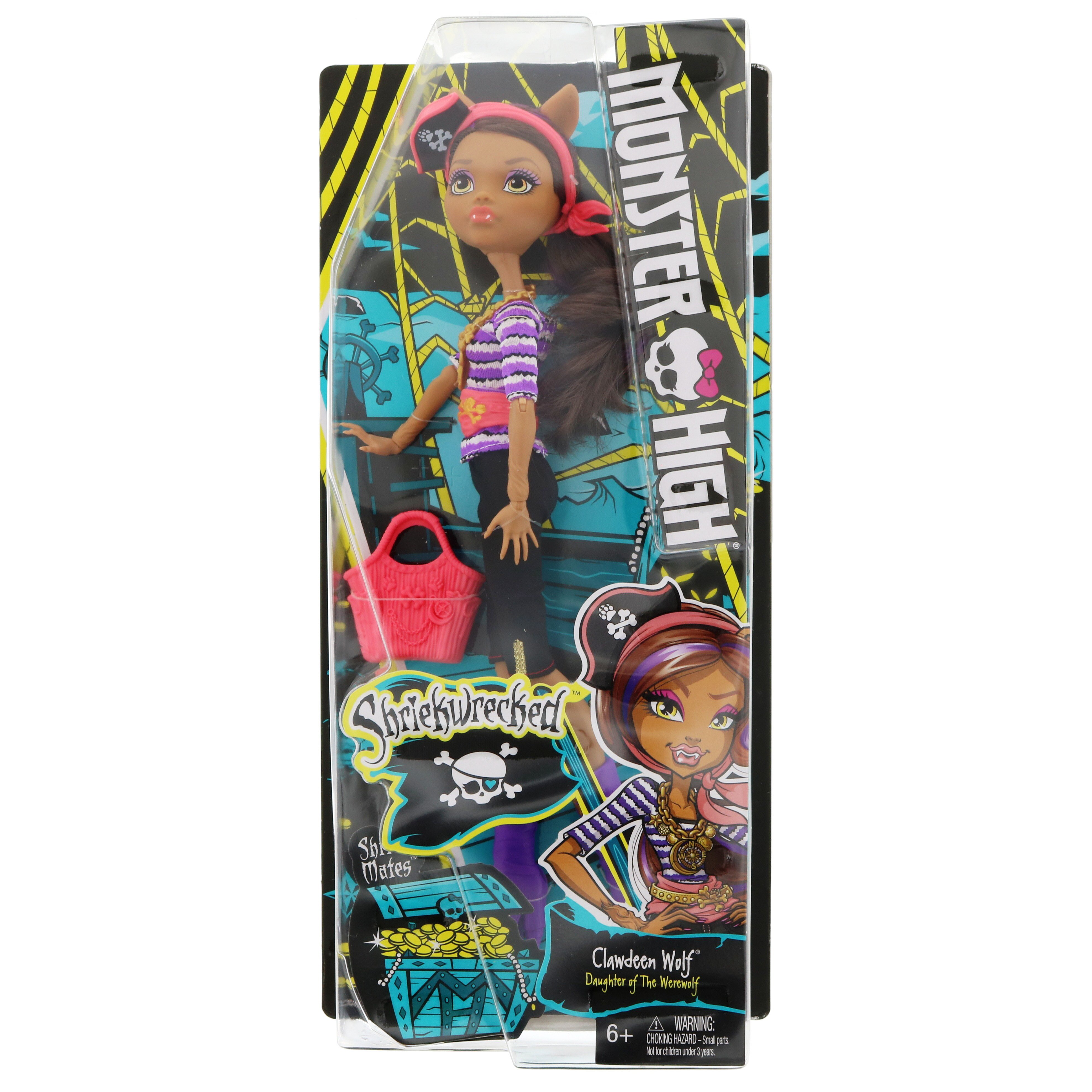 monster high shriek wrecked dolls