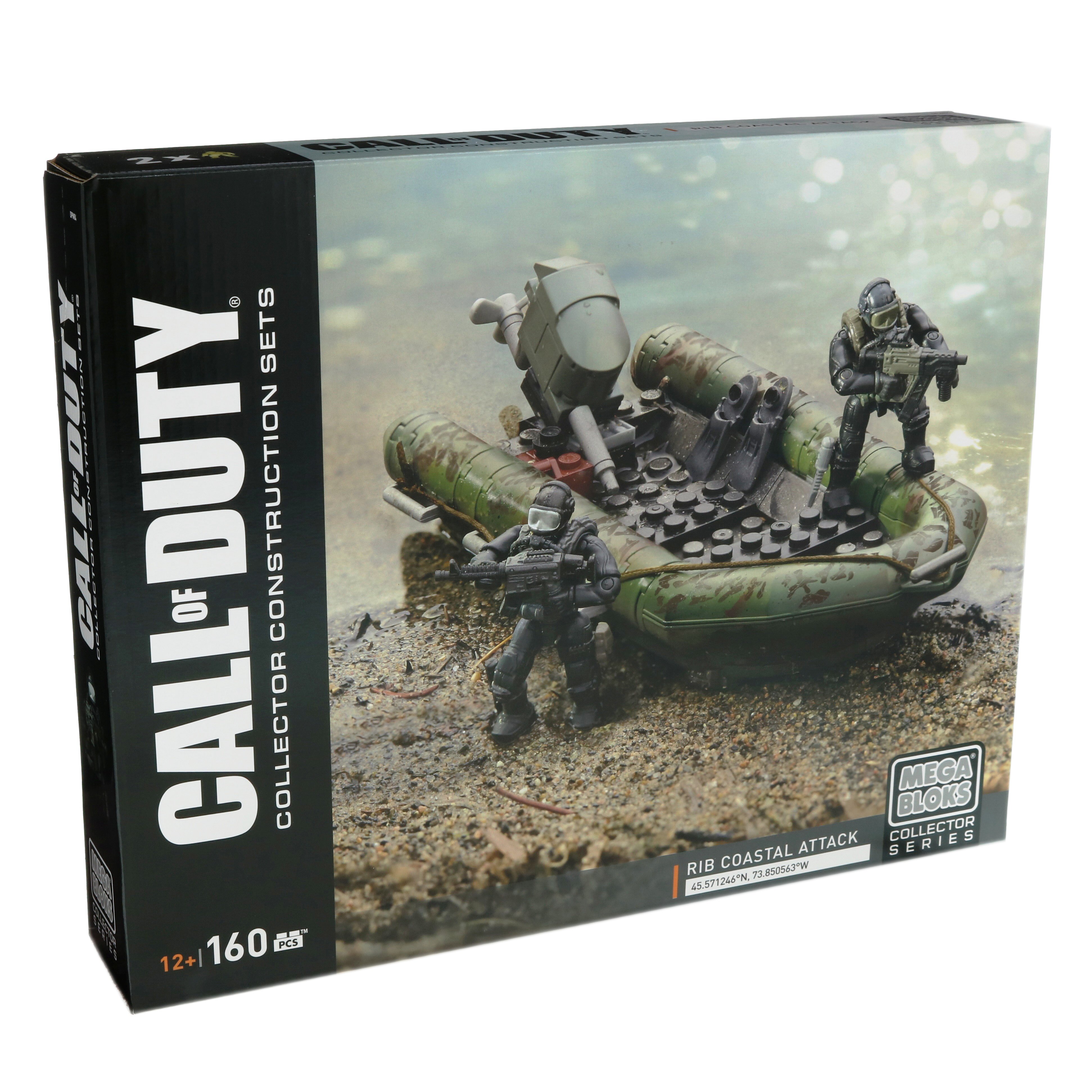 Mega Bloks Call Of Duty RIB Coastal Attack Collector Construction Set