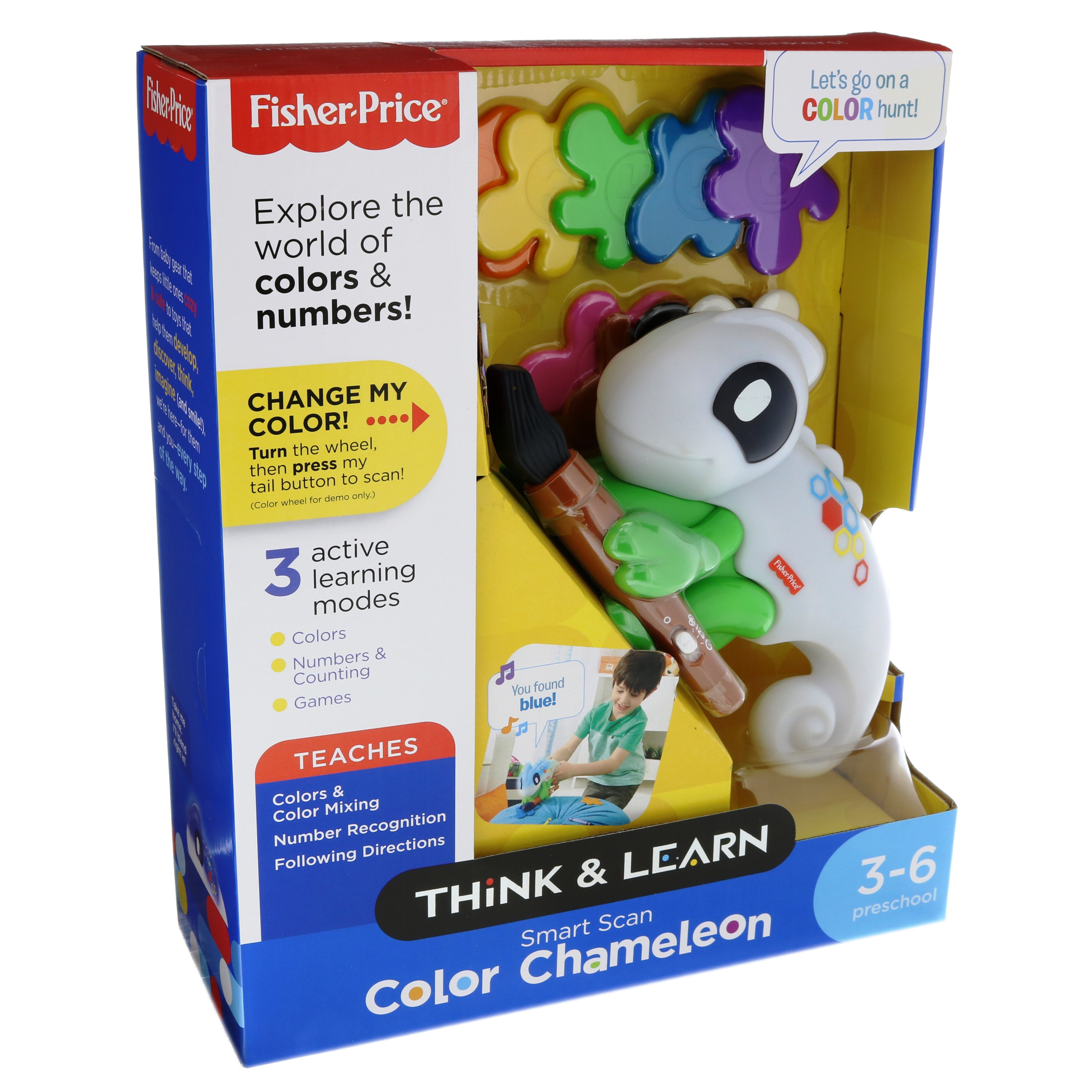 fisher price smart scan color chameleon