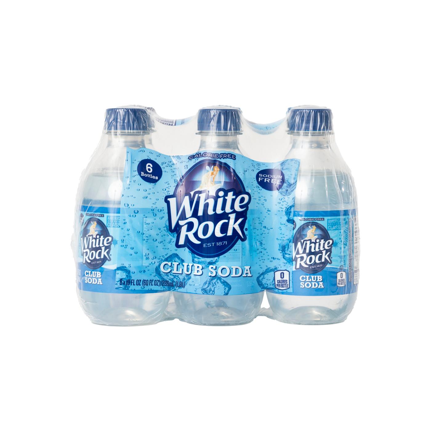 White Rock White Rock Club Soda 10 oz Bottles; image 1 of 2