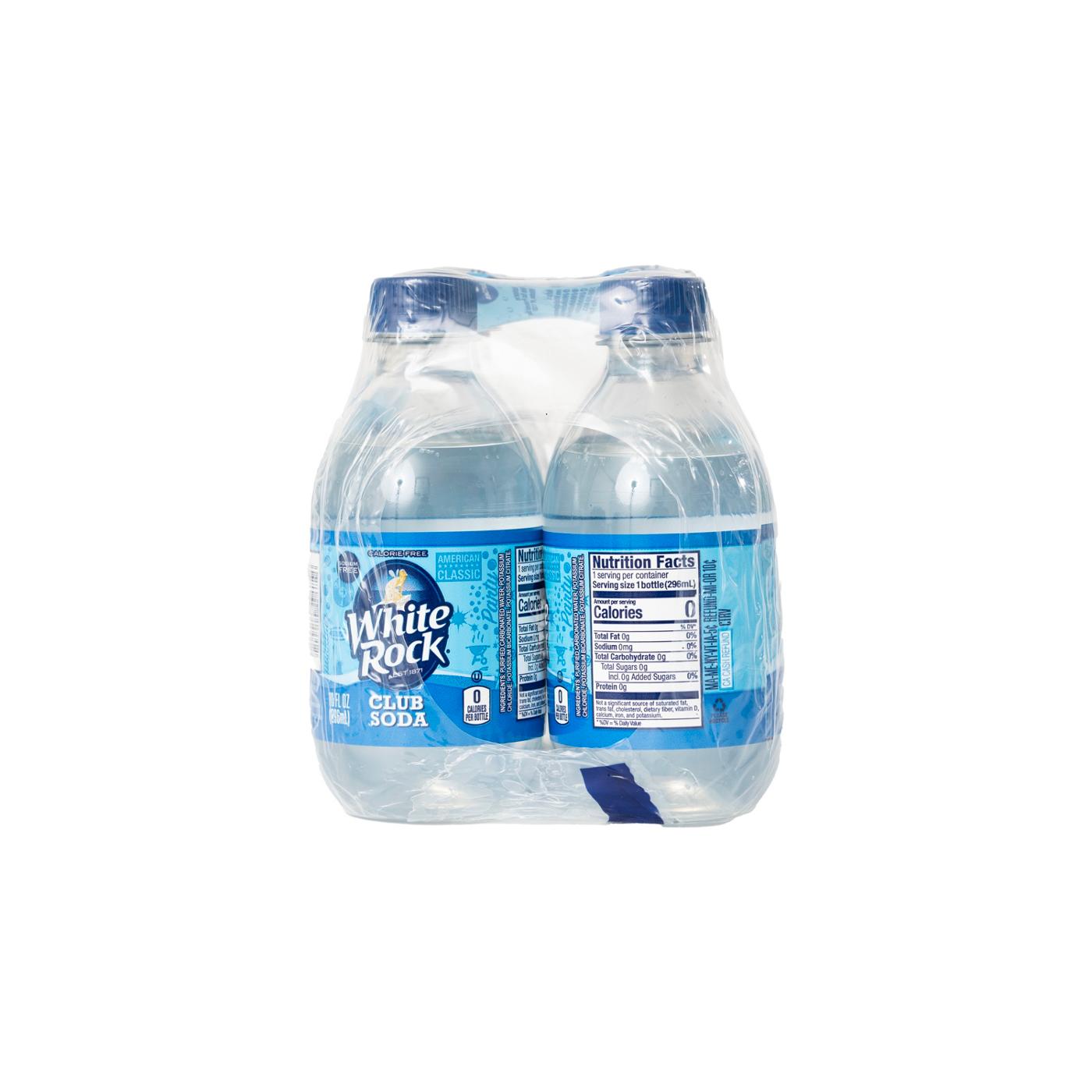 White Rock White Rock Club Soda 10 oz Bottles; image 3 of 3