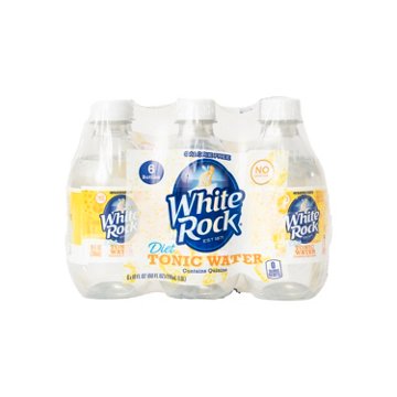 White Rock Diet Tonic Water 10 oz Bottles, 6 pk