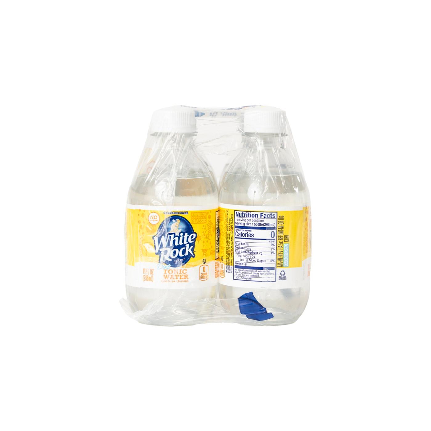 White Rock Diet Tonic Water 10 oz Bottles; image 2 of 3