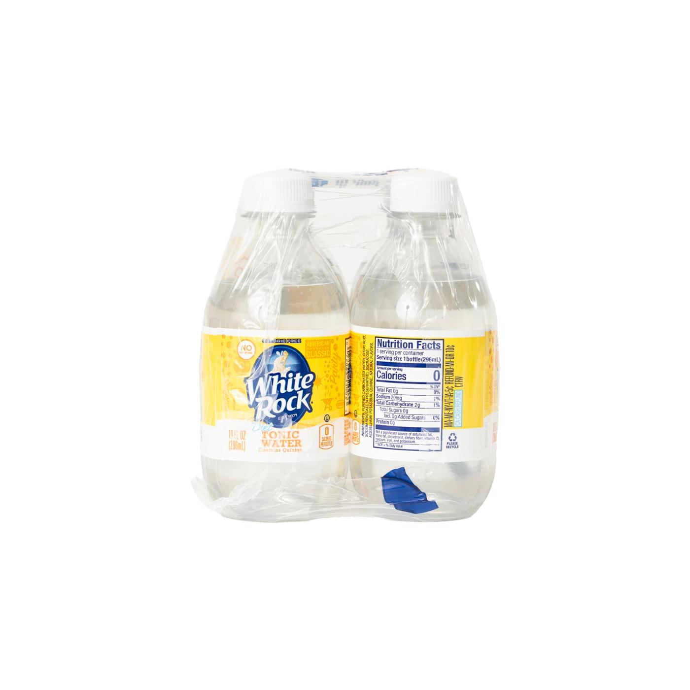 White Rock Diet Tonic Water 10 oz Bottles; image 2 of 2