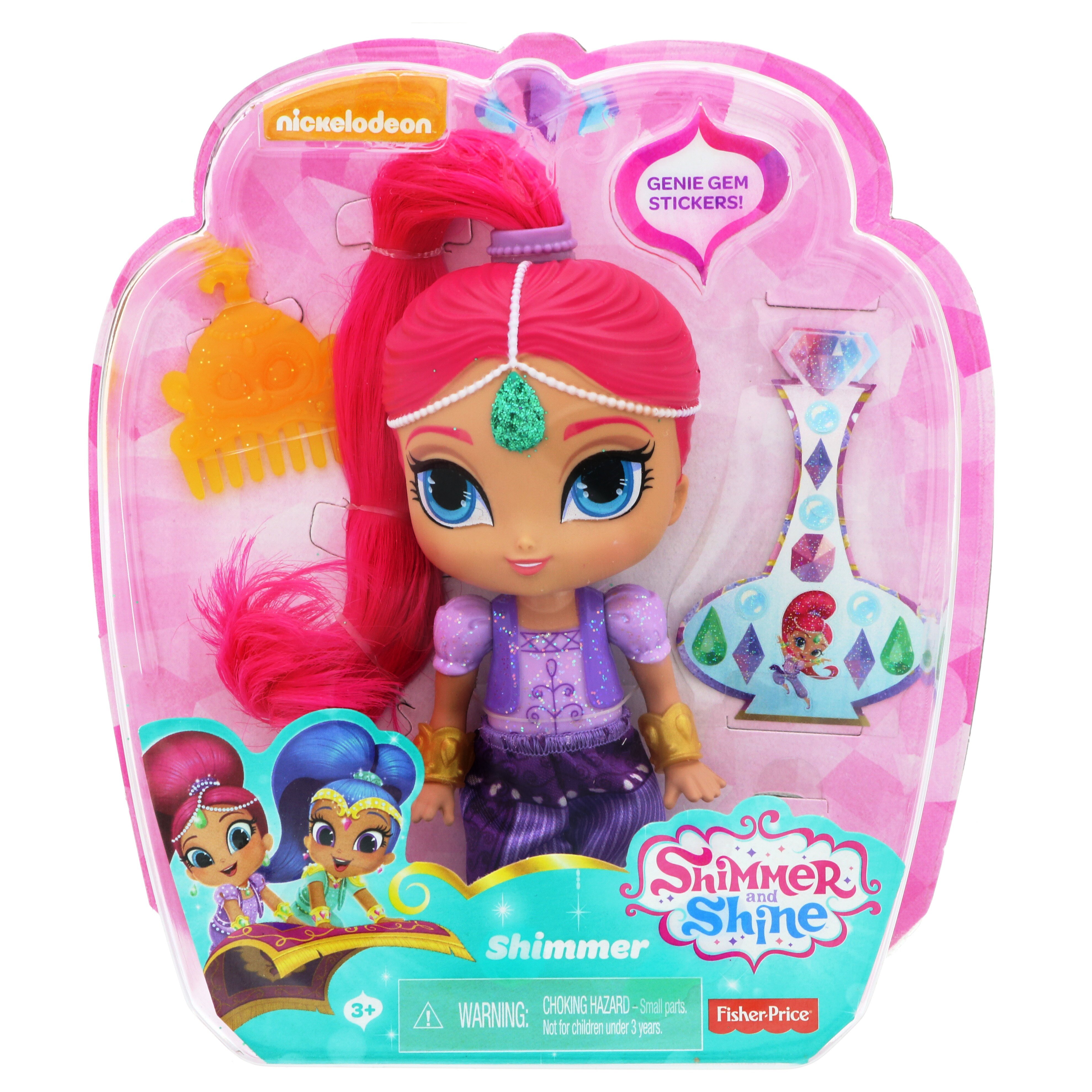 shine shimmer doll