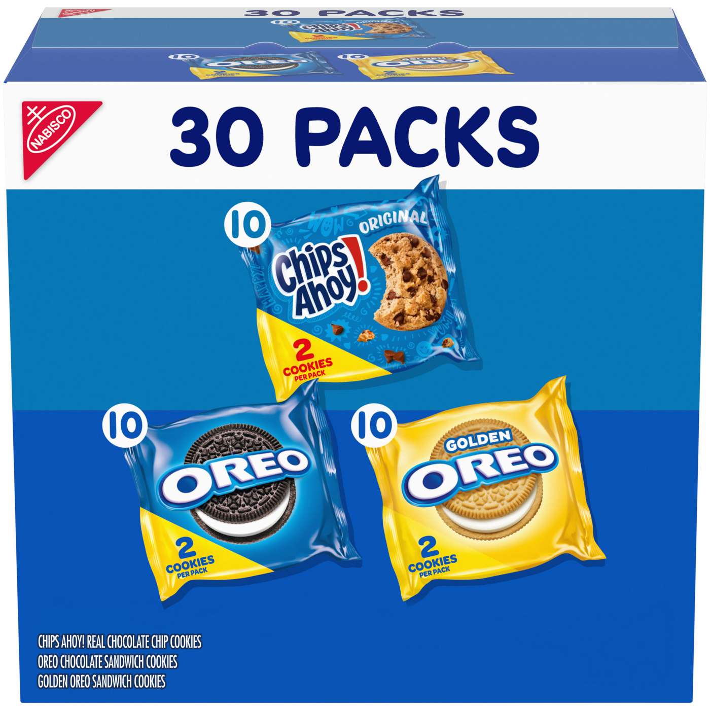 Nabisco Chips Ahoy!, Oreo Sweet Treats Cookie Variety Pack Snack Packs; image 1 of 10