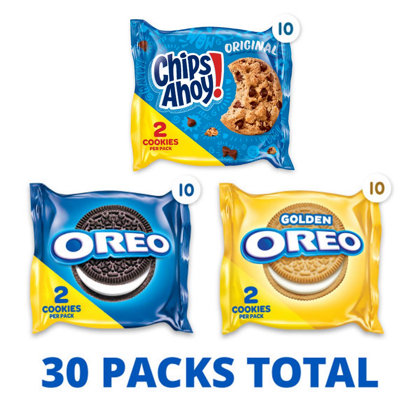 Nabisco Chips Ahoy!, Oreo Sweet Treats Cookie Variety Pack Snack Packs; image 7 of 10