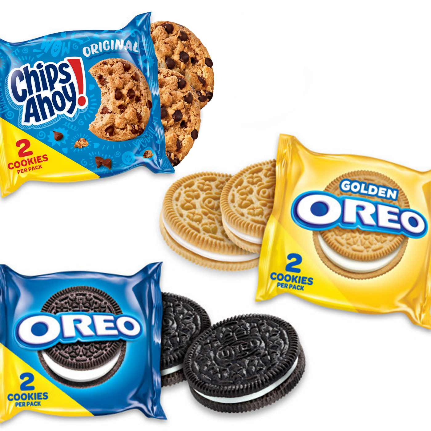 Nabisco Chips Ahoy!, Oreo Sweet Treats Cookie Variety Pack Snack Packs; image 8 of 10