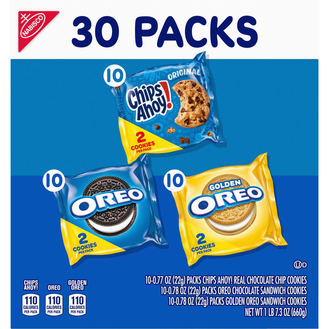 Nabisco Chips Ahoy!, Oreo Sweet Treats Cookie Variety Pack Snack Packs; image 10 of 10