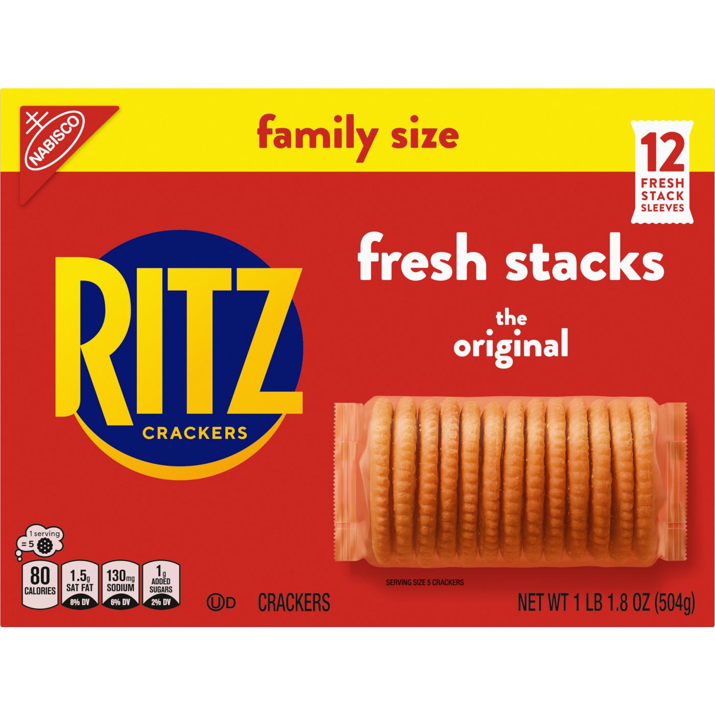 Ritz Fresh Stacks Original Crackers Family Size; image 6 of 11