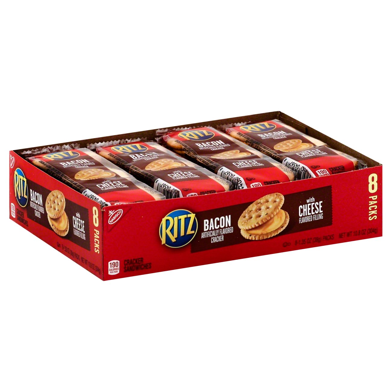 Nabisco Ritz Bacon & Cheese Cracker Sandwiches Shop Crackers