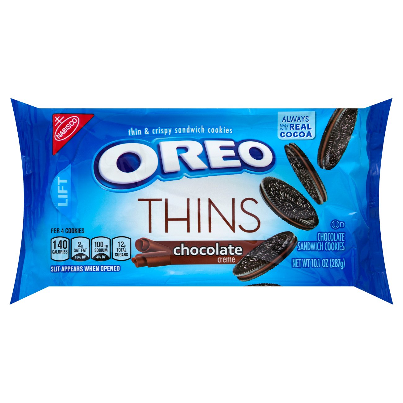 Nabisco Oreo Thins Chocolate Sandwich Cookies Shop Cookies at HEB