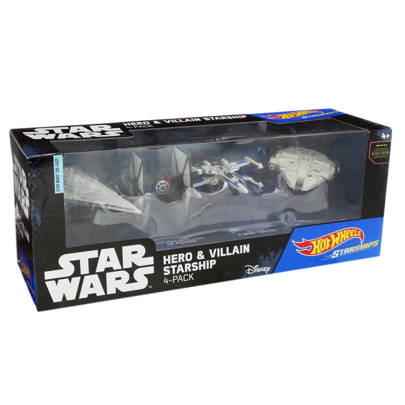 Hot Wheels Star Wars Assorted Hero & Villain Starships; image 1 of 2