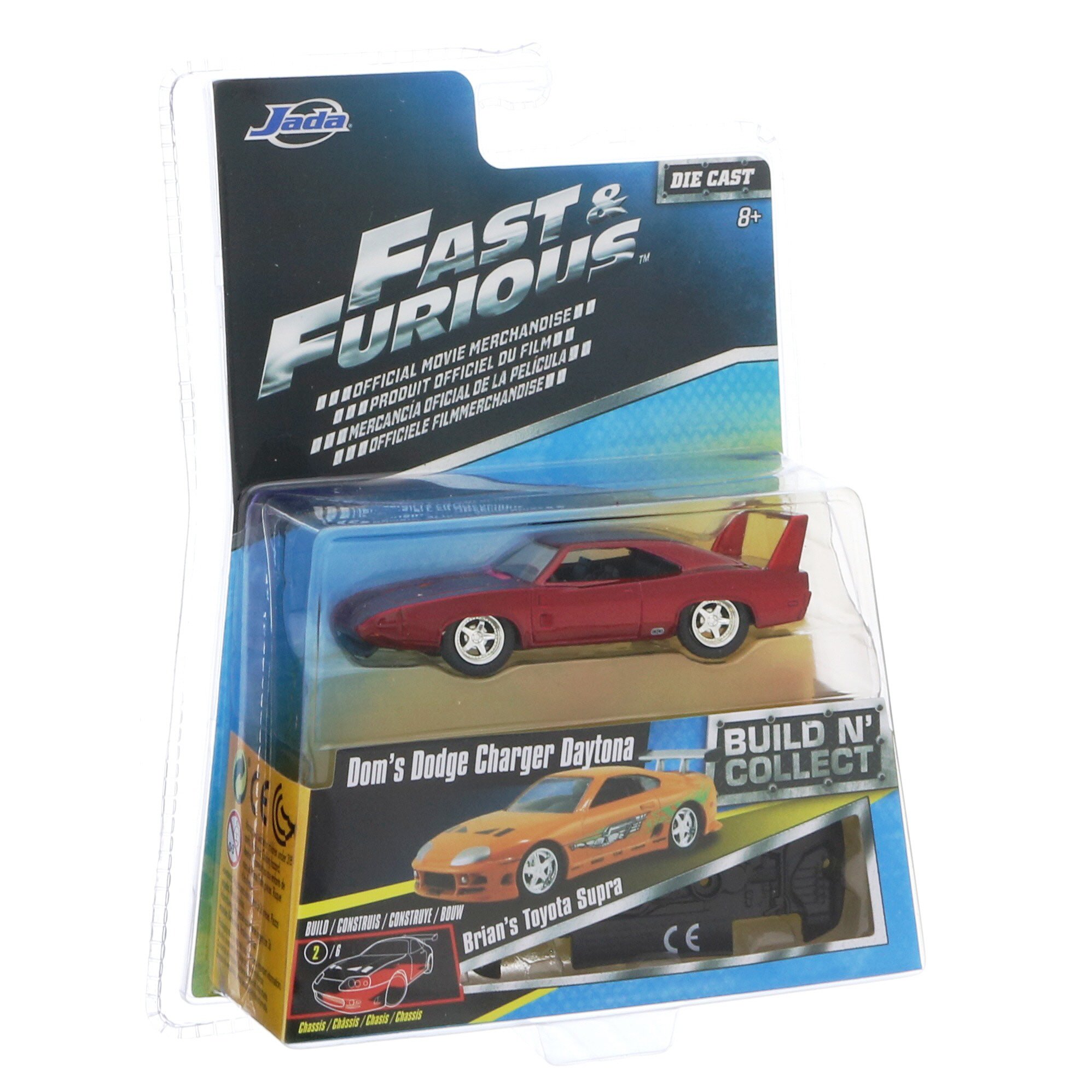 Jada Toys Fast & Furious Assorted 1: 55 Scale Die Cast Vehicles