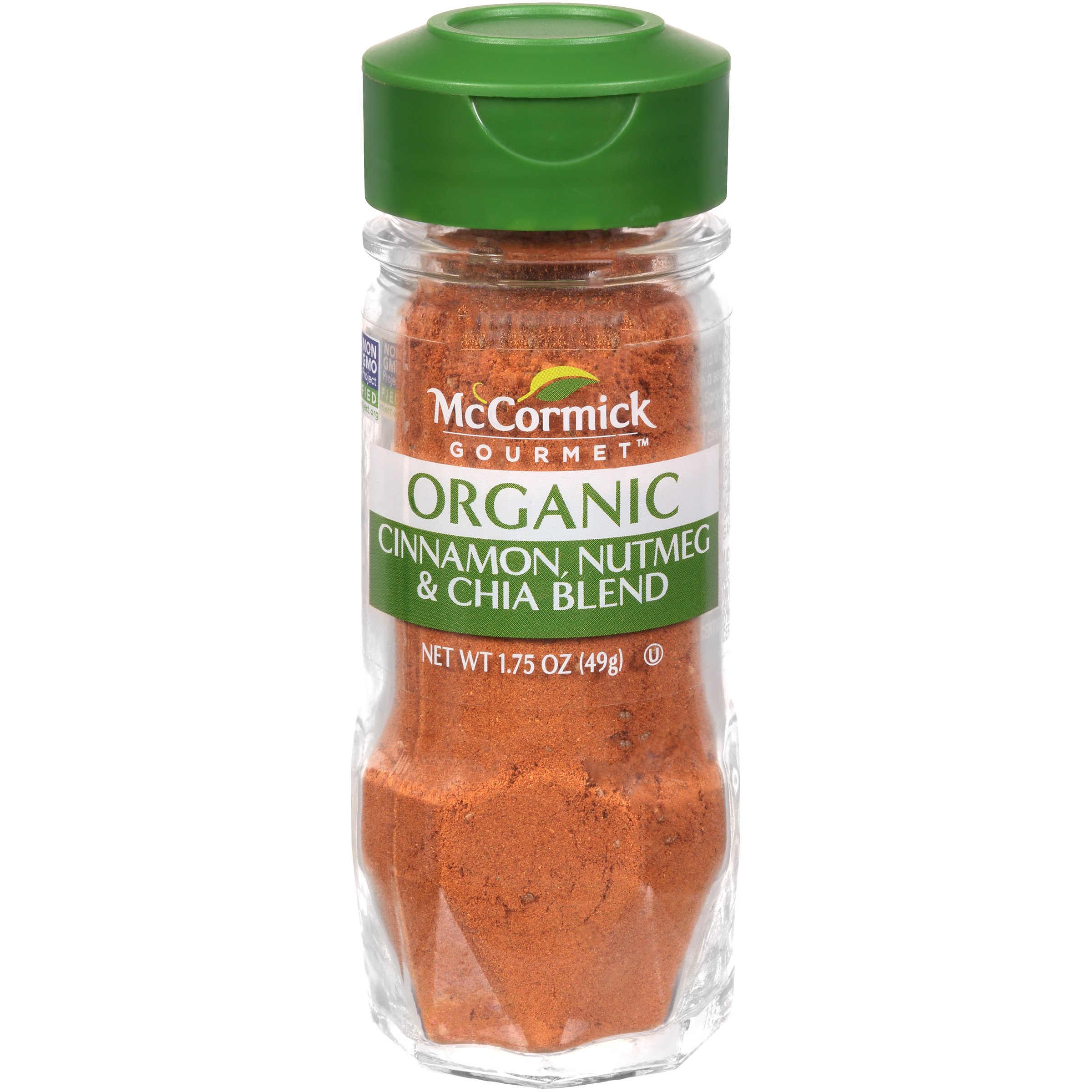McCormick Gourmet Organic Cinnamon & Nutmeg with Chia Seasoning Shop