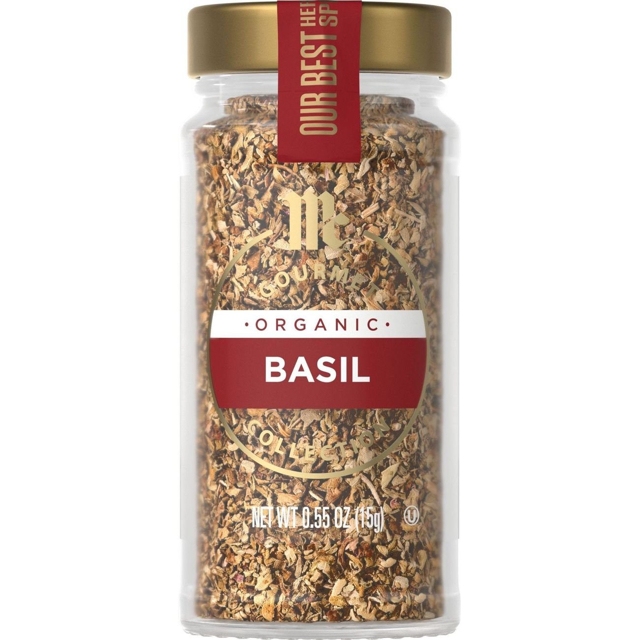 McCormick Organic Basil Leaves Shop Herbs & Spices at HEB