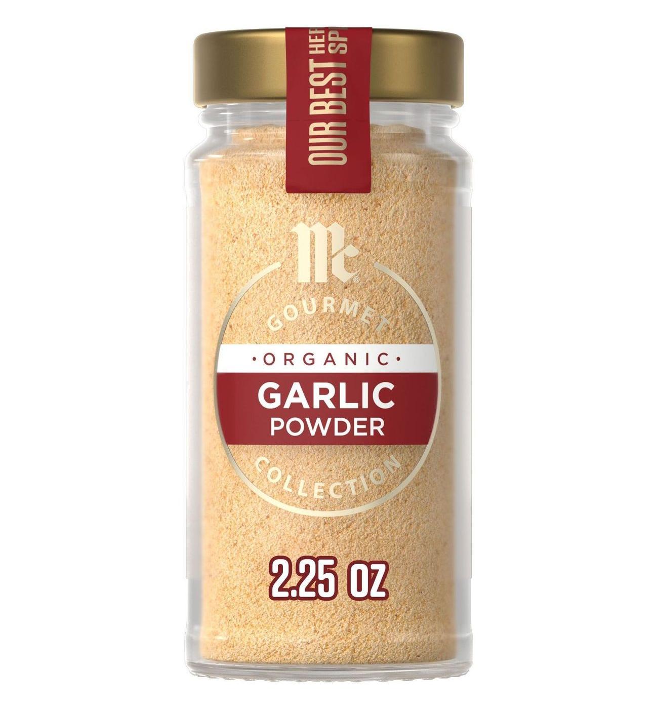 McCormick Gourmet Organic Garlic Powder; image 1 of 9