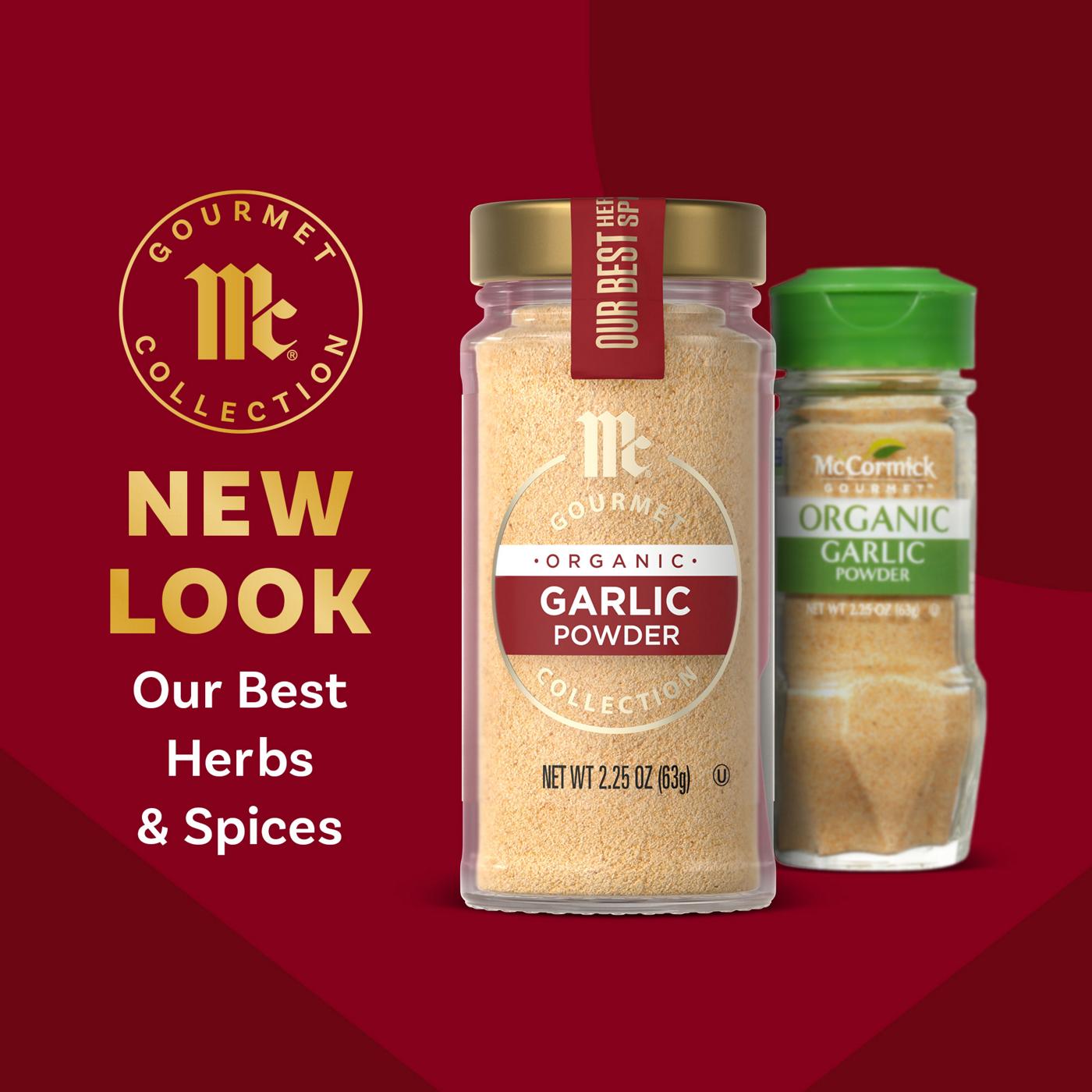 McCormick Gourmet Organic Garlic Powder; image 6 of 9