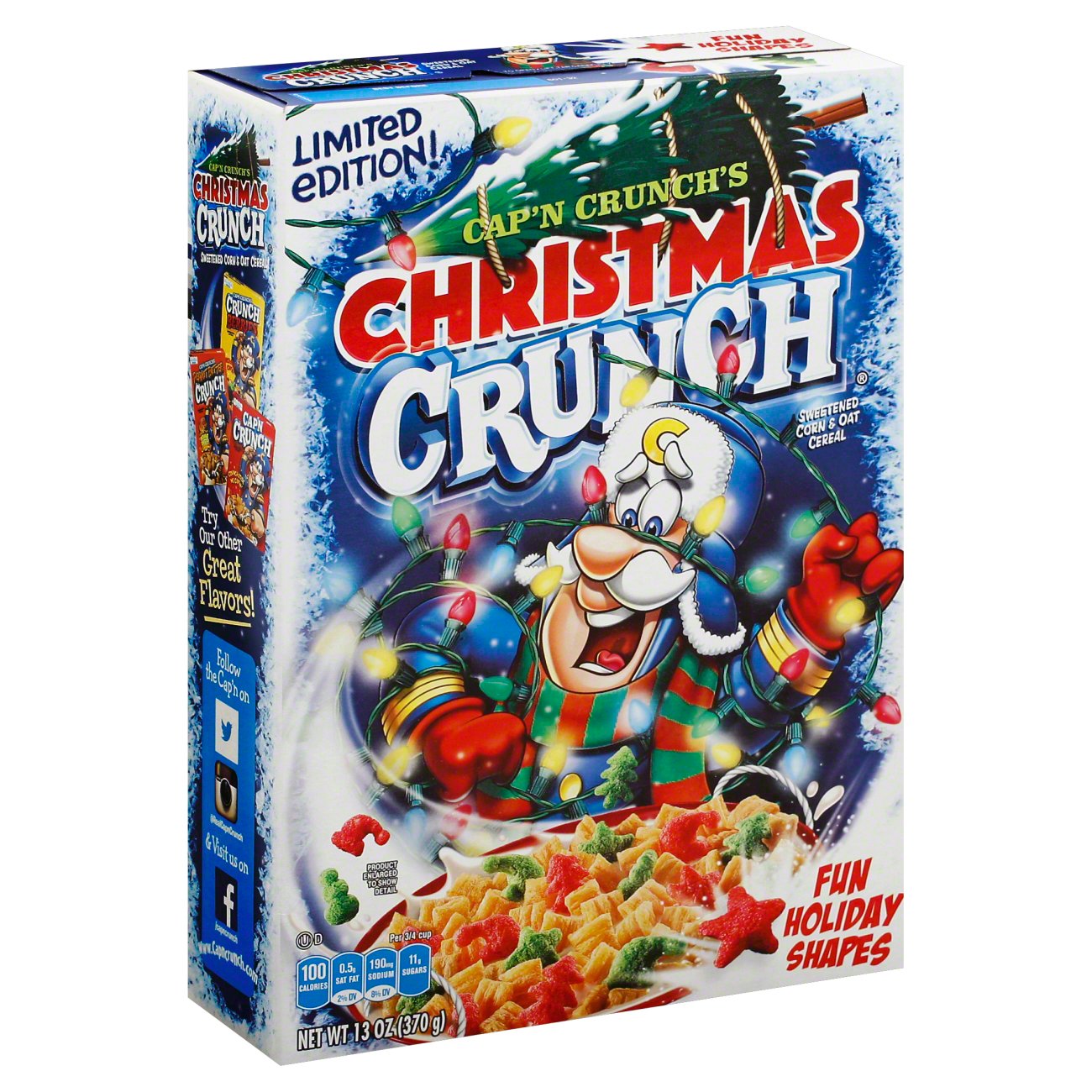 Cap'n Crunch Christmas Crunch Shop Cereal at HEB