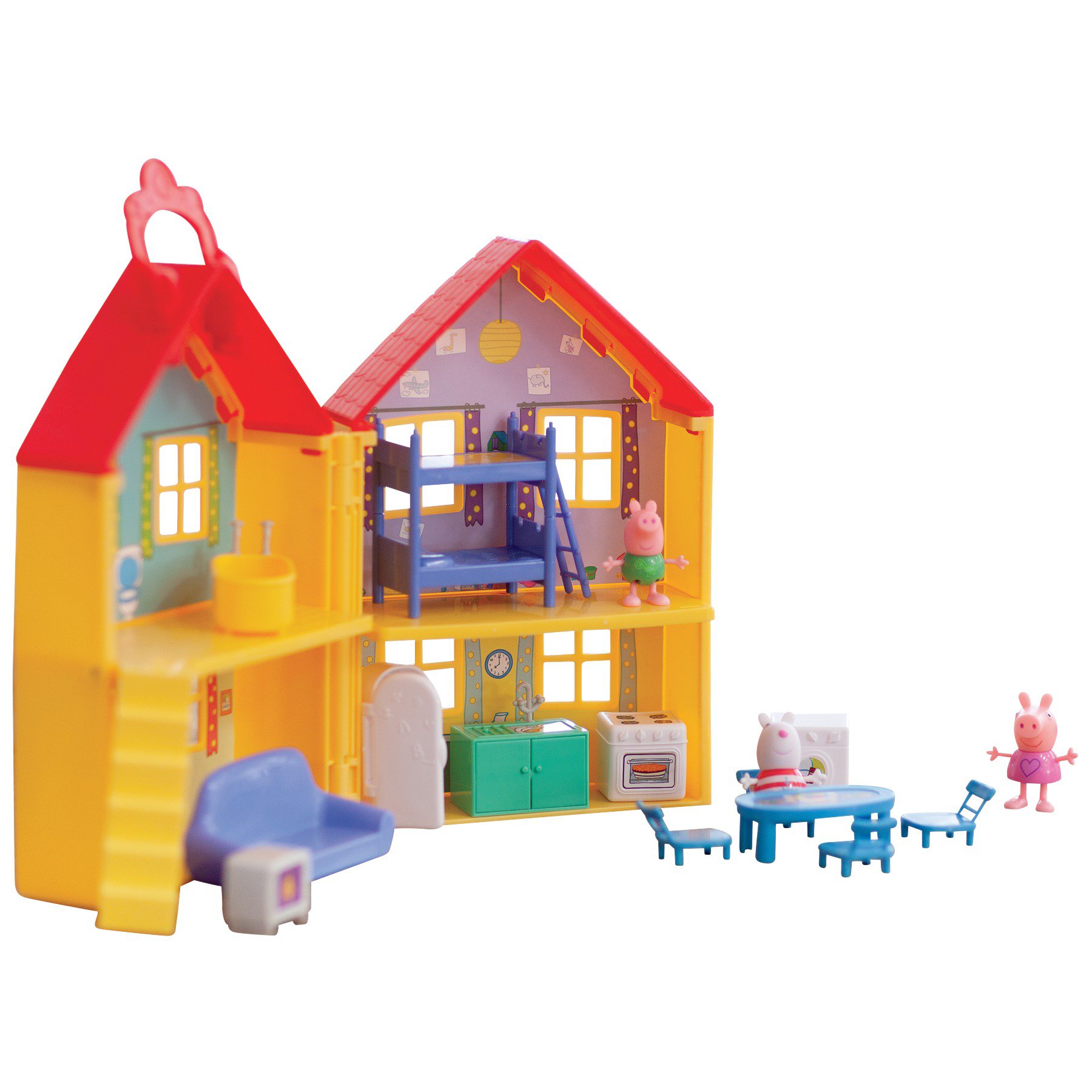 peppa pig's deluxe house playset