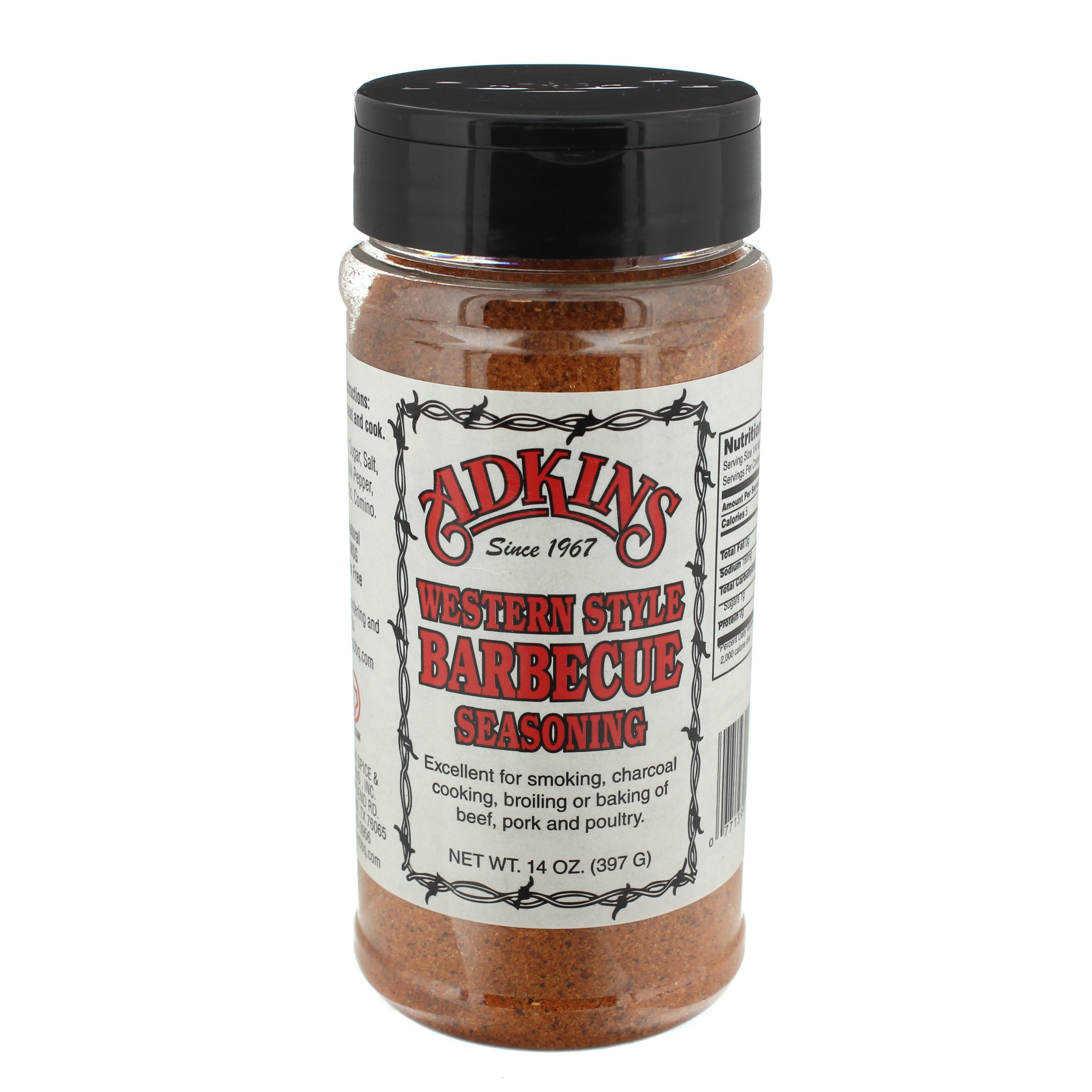 Adkins Western Style Barbecue Seasoning Shop Spice Mixes At H E B