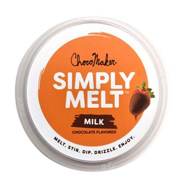 ChocoMaker Simply Melt Milk Chocolate Candy Wafers, 8 oz