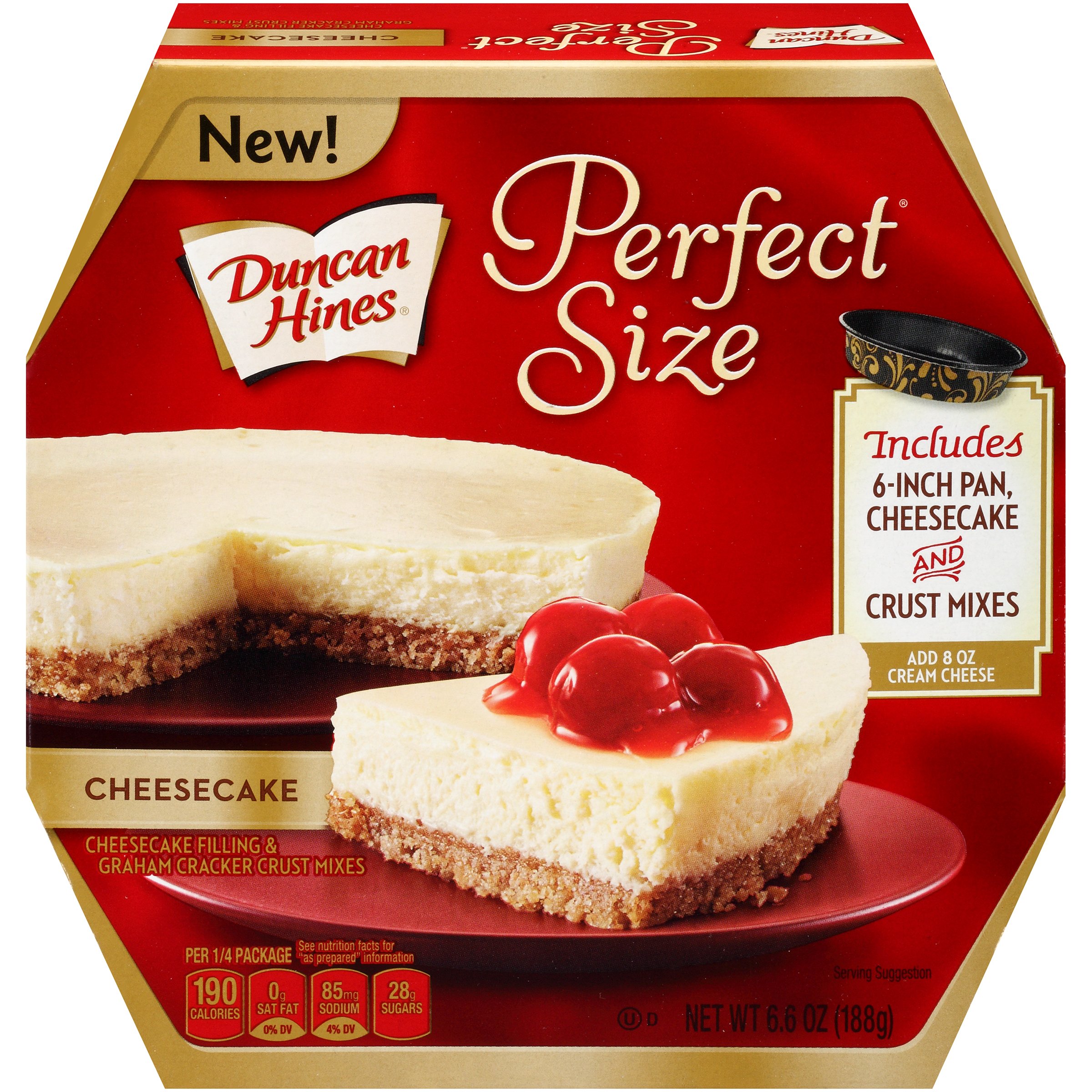 Duncan Hines Perfect Size Cheesecake Shop Baking Mixes At H E B