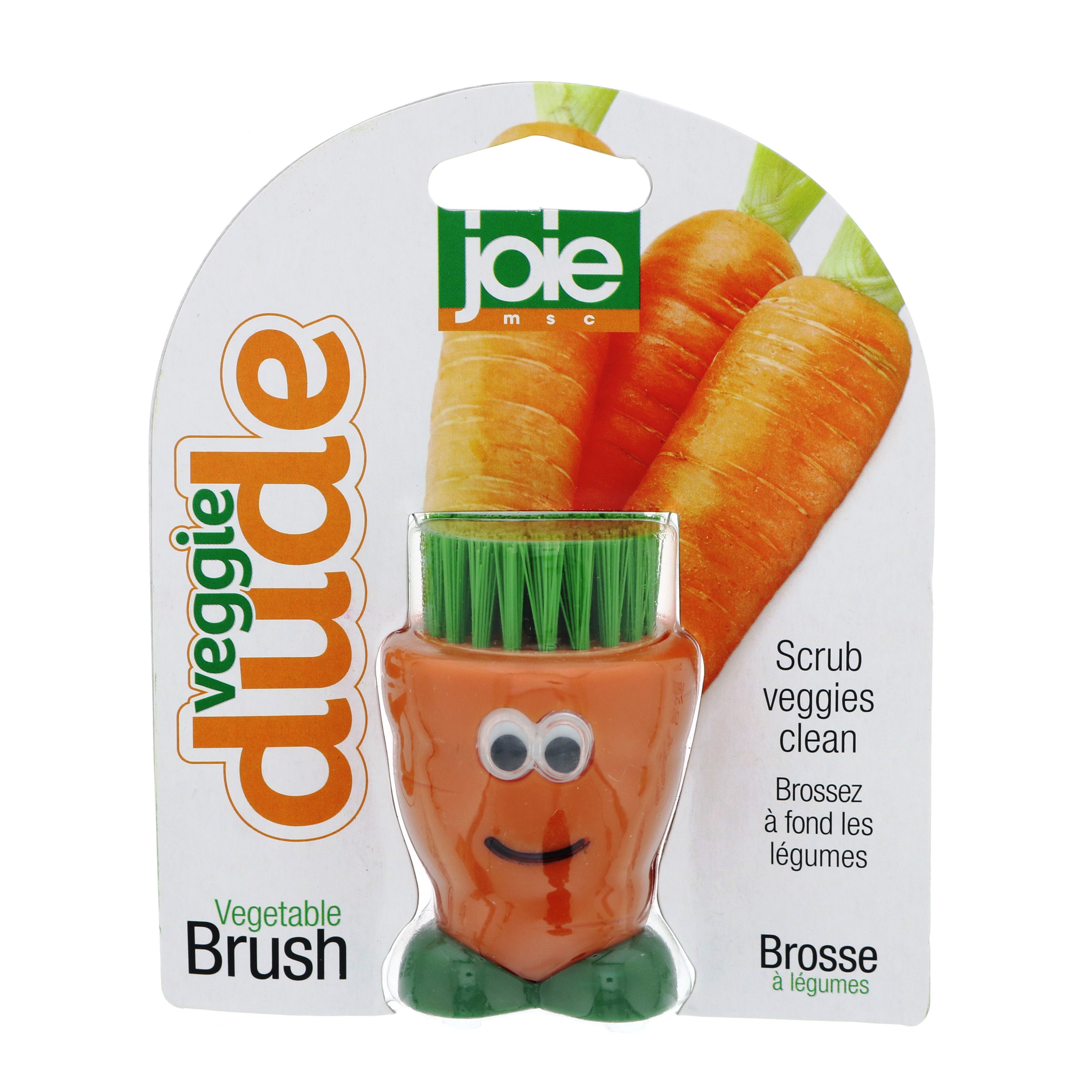 Joie Spud Dude Potato Vegetable Scrub Cleaner Brush