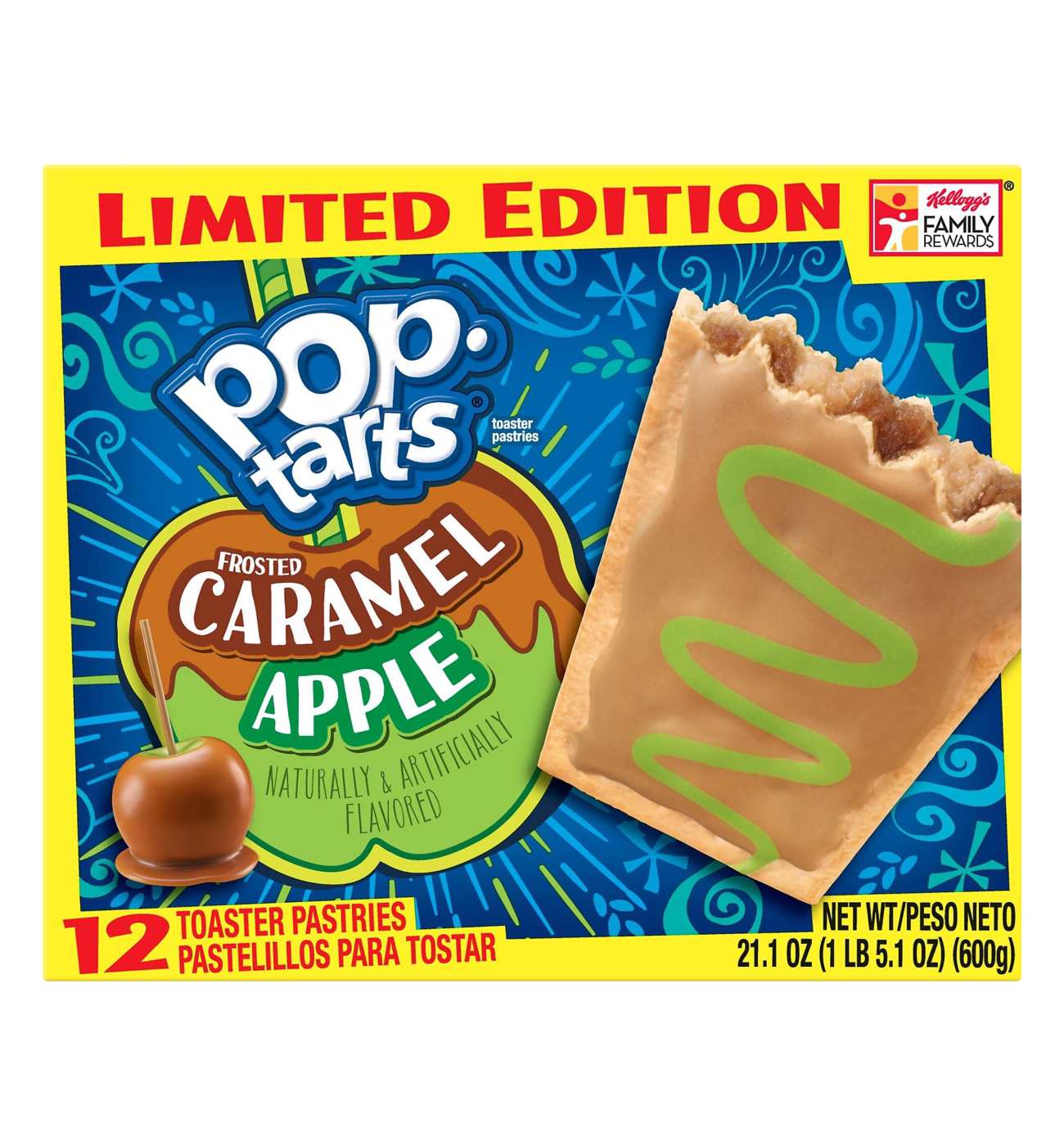 Kellogg's Pop Tarts Limited Edition Caramel Apple; image 2 of 2