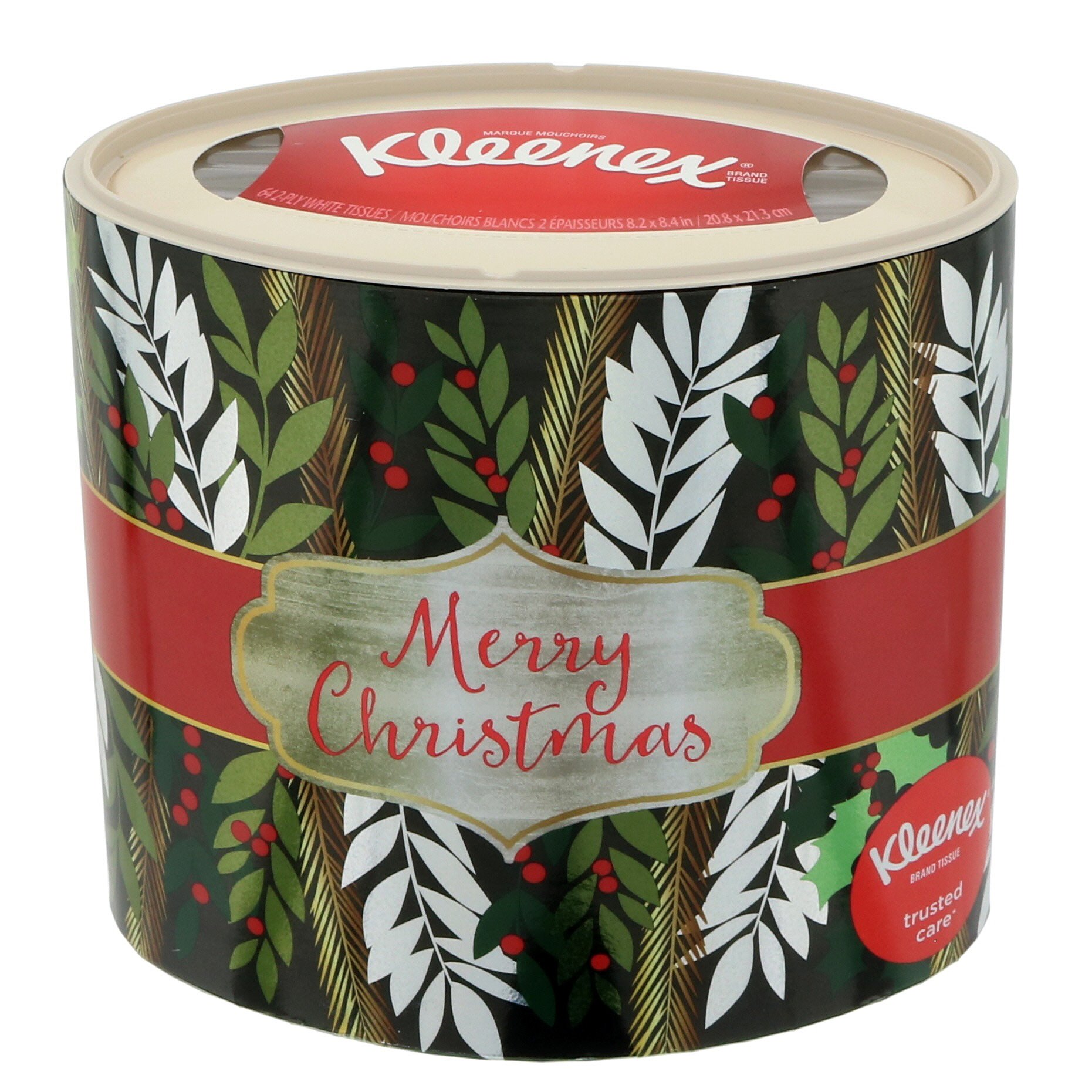 Kleenex christmas tissue clearance box