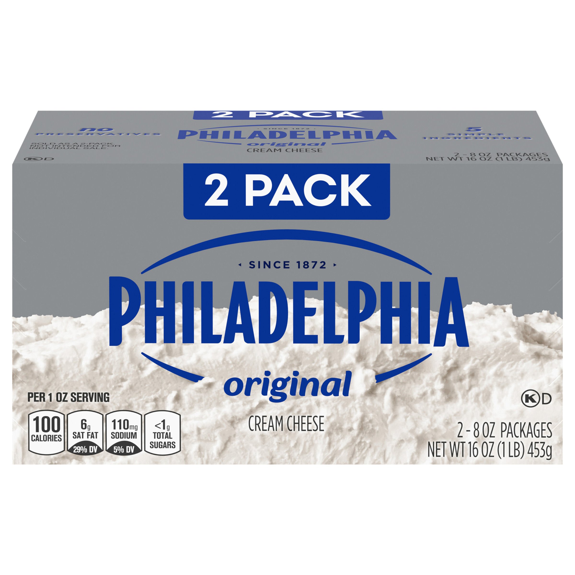 Philadelphia Original Cream Cheese 8 Oz Shop Cheese At H E B