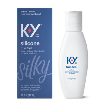 K-Y Silicone True Feel Personal Lubricant, 1.5 oz