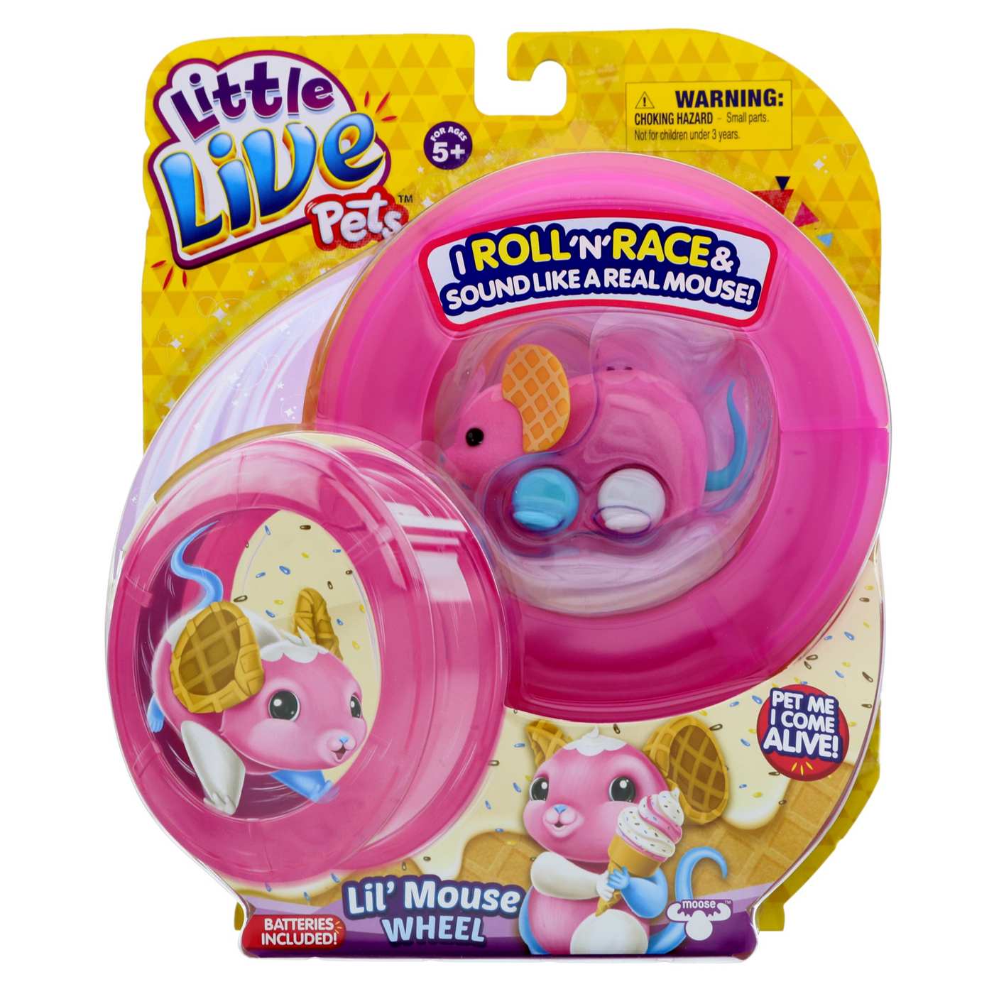 Moose Toys Little Live Pets Lil' Mouse Wheel; image 2 of 2