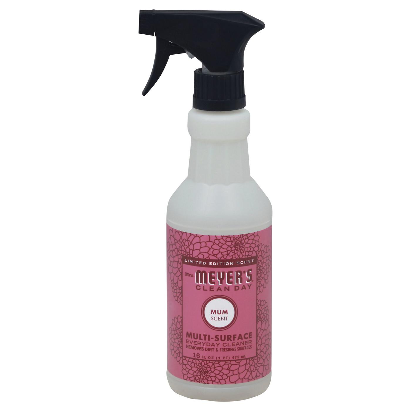 Mrs. Meyer's Clean Day Multi-Surface Everyday Cleaner Spray - Mum Scent; image 1 of 2