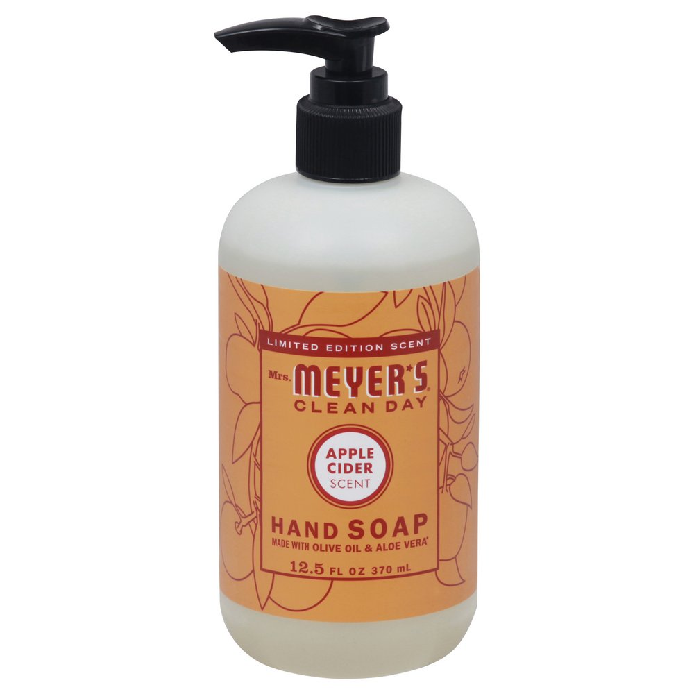 Mrs. Meyer's Clean Day Liquid Hand Soap Apple Cider Scent Shop Hand